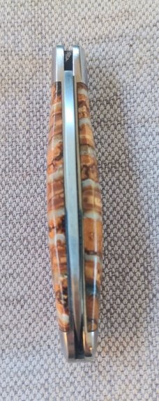 Northwoods Harrison Bay, GECs 14 pattern,coin,slip,baggie..Custom Mammoth Tooth Scales by Don Seals 
