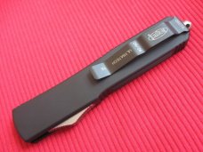 Microtech 2006 ULTRATECH T/E Satin Plain OTF Switchblade Knife - New In Box w/Paperwork !
