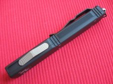 Microtech 2006 ULTRATECH T/E Satin Plain OTF Switchblade Knife - New In Box w/Paperwork !