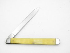 Queen Cutlery #53 Melon Tester – Citrus Fruit Knife:  4 ¾” closed, 1961 - 1971, melon tester