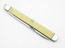 Queen Cutlery #53 Melon Tester – Citrus Fruit Knife:  4 ¾” closed, 1961 - 1971, melon tester