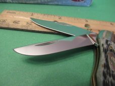 Case XX 2001 Pocket Worn Old Black Bone Mini Folding Hunter Pattern # TB62165 SSM