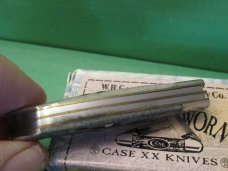 Case XX 2001 Pocket Worn Old Black Bone Mini Folding Hunter Pattern # TB62165 SSM