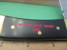 Case XX 1995 Folding Hunter 1996 Motorcycle Mania Pattern# 2159L SSP 