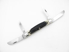 Queen Cutlery Large 4” Four Blade Congress #32, 1958 – 1960: tang stamp is “Q Steel”, very rare blad