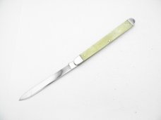 Queen Cutlery #53 Melon Tester – Citrus Fruit Knife:  4 ¾” closed, 1961 - 1971, melon tester,