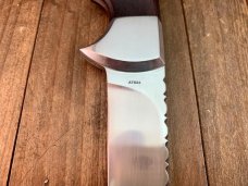 Sidney “Pete” Moon Custom Hunter Desert Ironwood ATS-34 Stainless