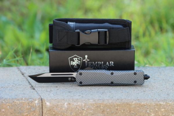 Templar OTF Carbon Fiber Black Tanto Templar OTF Carbon Fiber Black Tanto