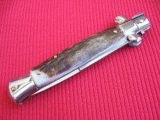 NEW ARMANDO BELTRAME 9" STAG Bayonet Blade ITALIAN STILETTO Knife