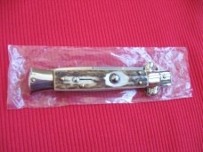 NEW ARMANDO BELTRAME 9" STAG Bayonet Blade ITALIAN STILETTO Knife