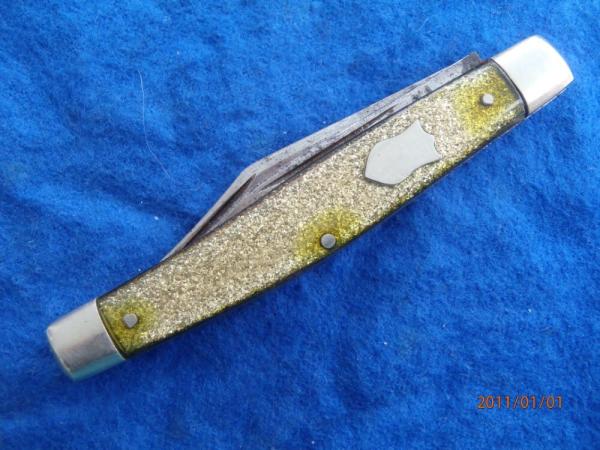 UTICA (arch) Cutlery Co Goldstone Jack Knife