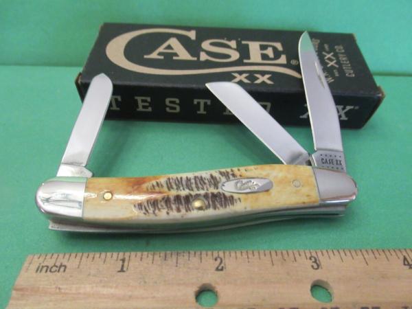 Case XX 2021 Bone Stag Stockman Pattern # 6.5318SS