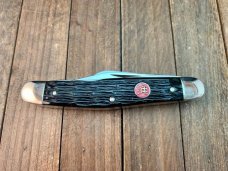 Henckels by Boker 4 Blade Stockman Black Rope Jigged Bone 
