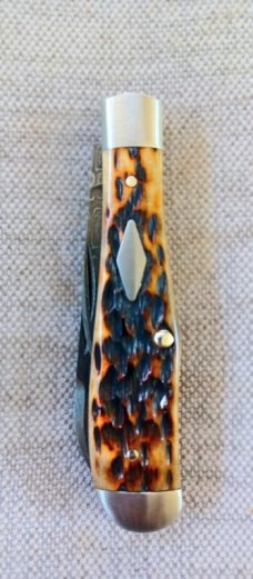 Case/Bose Eureka Jack..jigged bone...2017...Devin Thomas Stainless Raindrop Damascus...brand new 
