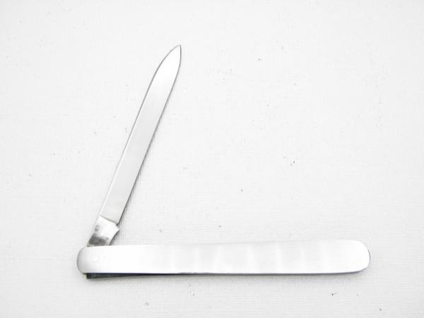 Queen Cutlery #53 Melon Tester – Citrus Fruit Knife:  4 ¾” closed, 1980s, melon tester