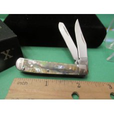 Case XX 2022 Abalone Mini Trapper Pattern 82154 SS