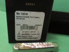 Case XX 2022 Abalone Mini Trapper Pattern # 82154 SS