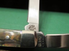 Case XX 2022 Abalone Mini Trapper Pattern # 82154 SS