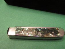 Case XX 2022 Abalone Mini Trapper Pattern # 82154 SS