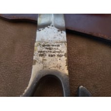 Vintage Jodhpur royal wedding death head  trench knife knuckleduster
