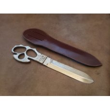 Vintage Jodhpur royal wedding death head  trench knife knuckleduster