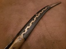 Antique  Spanish jumbo ratchet navaja fighting knife