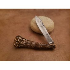 Antique French Nogent couteau palme hunting knife