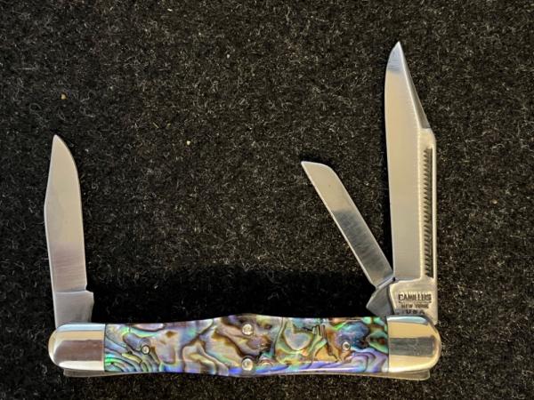 Camillus 72 Whittler with Genuine Abalone Unused