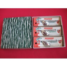 Vintage Pflueger INDIANA Spinner Fishing Lure - 12 Mint on Card In Dealer Carton