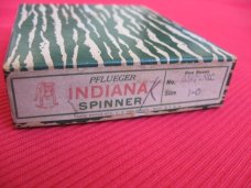Vintage Pflueger INDIANA Spinner Fishing Lure - 12 Mint on Card In Dealer Carton