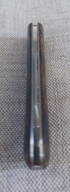 Jason Taber Wombat,3 5/8 closed, Cpm154, Russian Military Rag Micarta ,Coa and pouch, #4 made