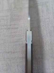 Jason Taber Native. 3.75" closed, Cpm154, Russian Military Rag Micarta ,Coa and pouch, #3 made