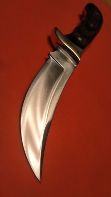 Buck 401 Kalinga Rare 1980 - 81 Version / 440C Steel / Pointed Guard / Rosewood Handle