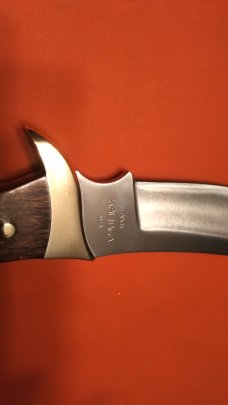 Buck 401 Kalinga Rare 1980 - 81 Version / 440C Steel / Pointed Guard / Rosewood Handle
