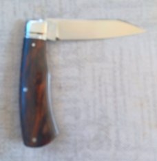 Rhidian Ironwood Native Custom..Cpm154..3.75" closed..red liners..diamond Shield..coa..makers slip