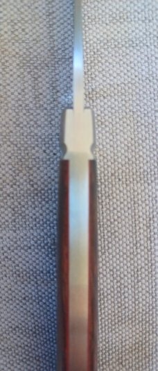 Rhidian Ironwood Native Custom..Cpm154..3.75" closed..red liners..diamond Shield..coa..makers slip