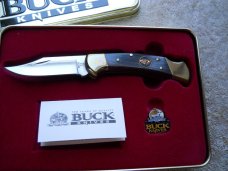  Buck 112 Knife / Sheath / Tin 1902 2002 Anniversary Knife 
