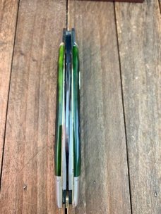 Schatt and Morgan Swayback Whittler Deep Green Bone 1996