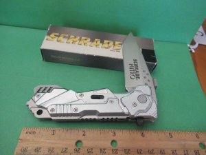 Schrade 2008 Nitro  Discontinued Tanto  Model # SCHA2