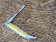 CASE TESTED XX 1920-1940 Large Fish Knife 32098F SEA BEAST Rare Pattern