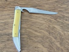 CASE TESTED XX 1920-1940 Large Fish Knife 32098F SEA BEAST Rare Pattern