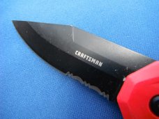 Craftsman  Liner Lock Spring Assisted Knife, 3.5 In L Blade   With Safety Lock 
