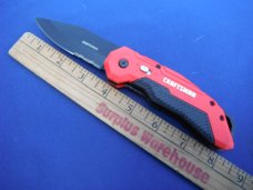 Craftsman  Liner Lock Spring Assisted Knife, 3.5 In L Blade   With Safety Lock 