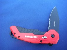 Craftsman  Liner Lock Spring Assisted Knife, 3.5 In L Blade   With Safety Lock 