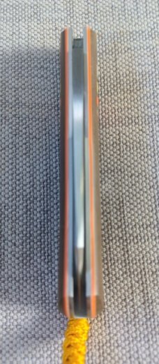 Jared Oeser Native Slipjoint...Brown Richlite..Aebl.. 3 5/8" closed..Full Swag..DOB 10/2021