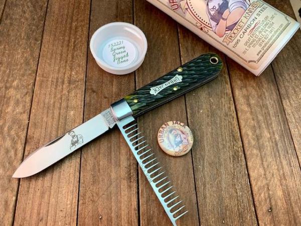 Great Eastern Cutlery Urban Jack 15 Spring Green Jigged Bone 2021 Great Eastern Cutlery Urban Jack 15 Spring Green Jigged Bone 2021