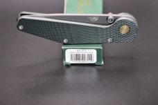 GT Knives GT-312  Full Automatic Green Tanto  Part Serrated USA made