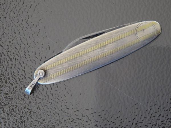 14K Gold on Sterling Silver Pen Knife