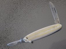 14K Gold on Sterling Silver Pen Knife