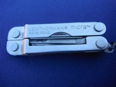 LEATHERMAN USA Micra Multi Tool Scissors Stainless Steel GREAT Multi-Tool, Folding Knife, Phillips